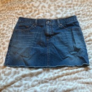 American Eagle Outfitters Dark Blue Mini Skirt